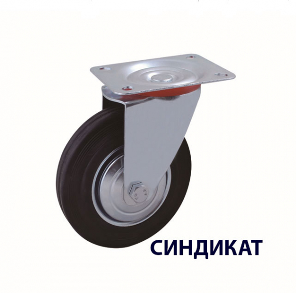 Z01-01-125-31  колесо промышленное поворотное 125 мм